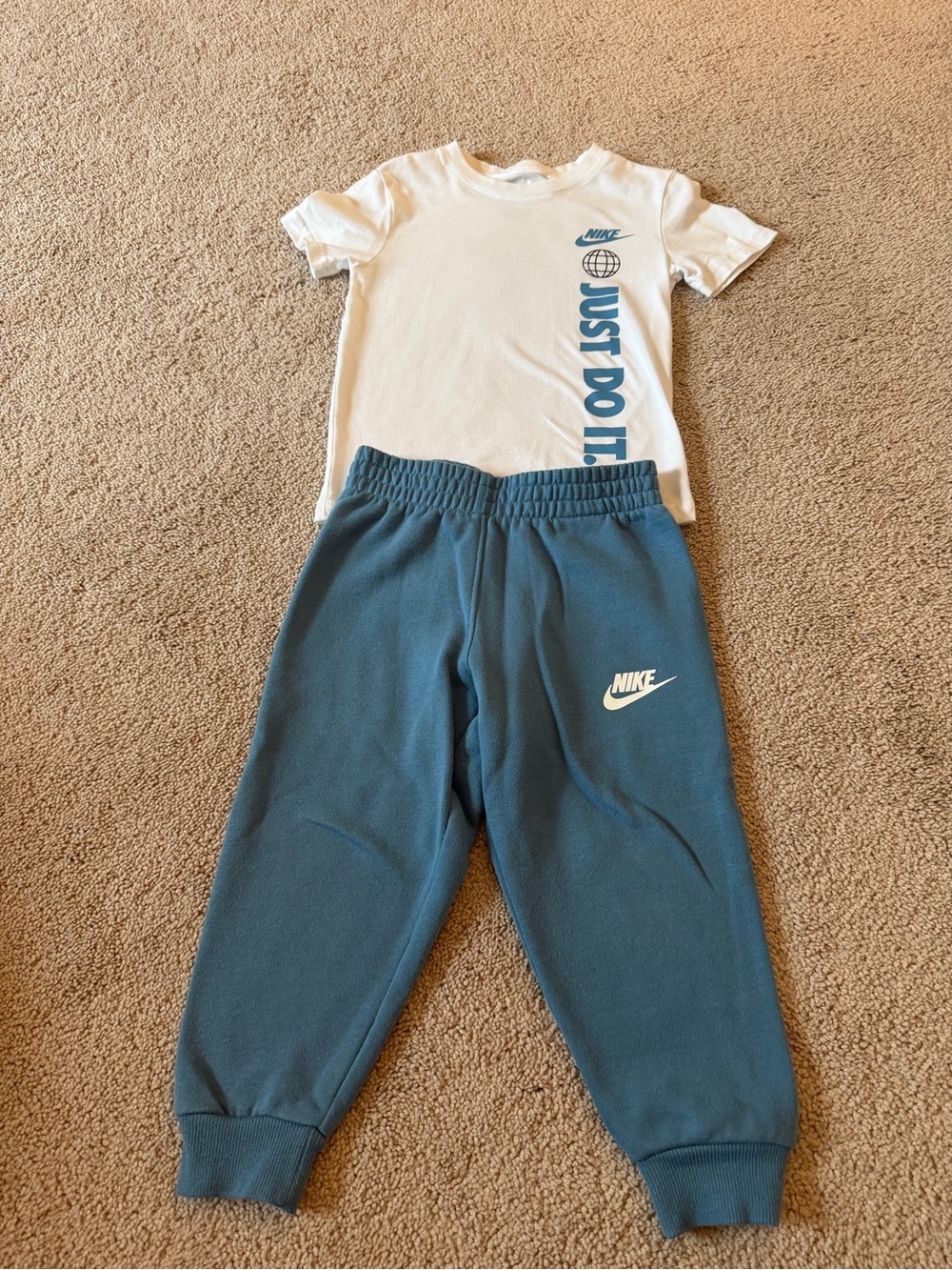 Nike Kids' Jogger Pants and Tee Set - Just Do It